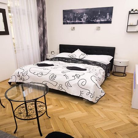 Black & White Apartment Prague By Wenceslas Square And Muzeum Ngoại thất bức ảnh