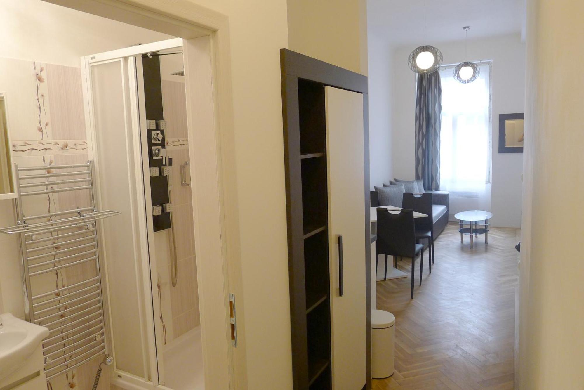 Black & White Apartment Prague By Wenceslas Square And Muzeum Ngoại thất bức ảnh