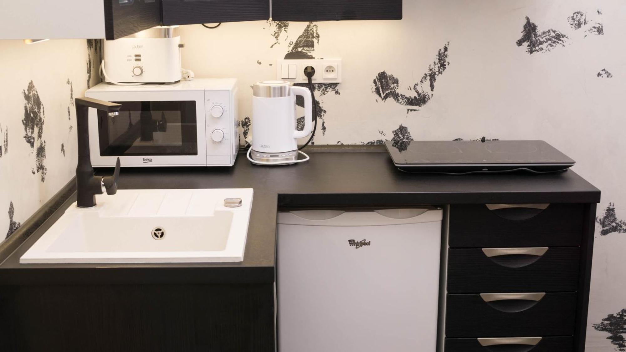 Black & White Apartment Prague By Wenceslas Square And Muzeum Ngoại thất bức ảnh